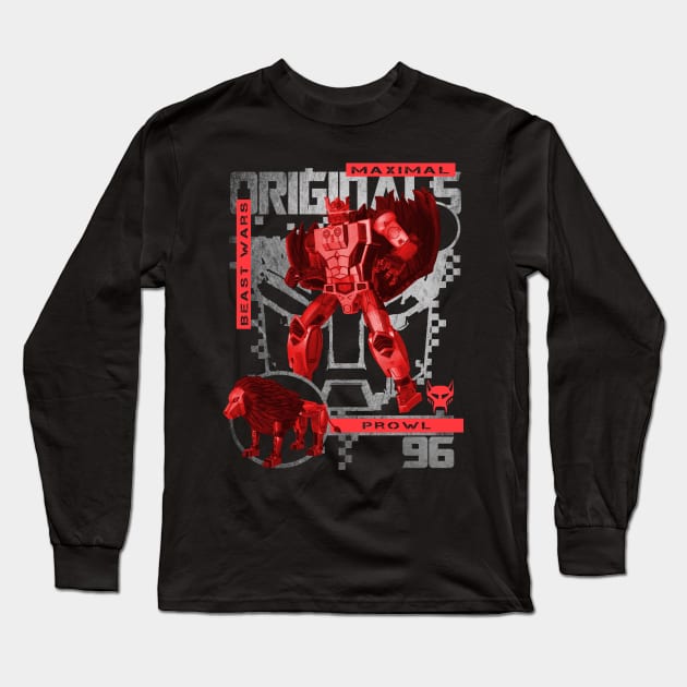 Originals BW - Prowl Long Sleeve T-Shirt by CRD Branding